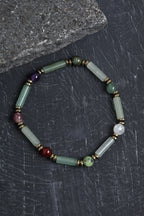 Sertifikalı Aventurin ve Koç Burcu Doğal Taş Bileklik