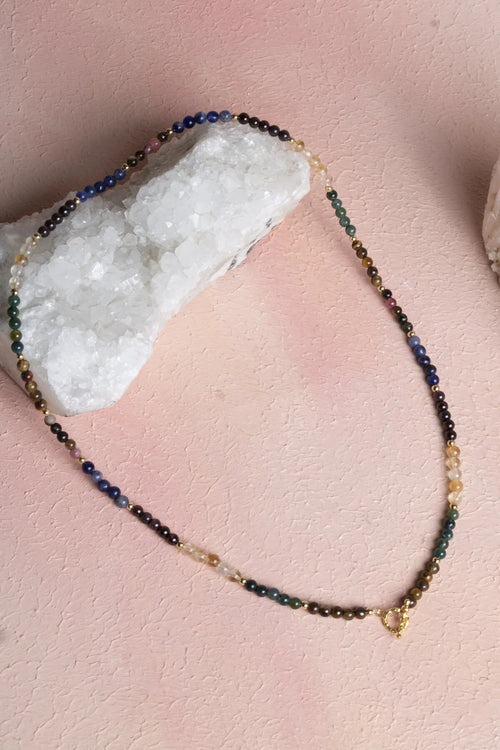 Sertifikalı Aslan Burcu Doğal Taş Kolye