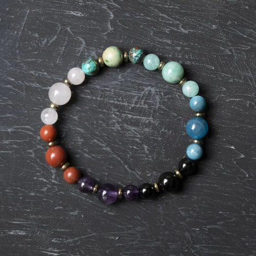 Sertifikalı Başak Burcu Doğaltaş Bileklik