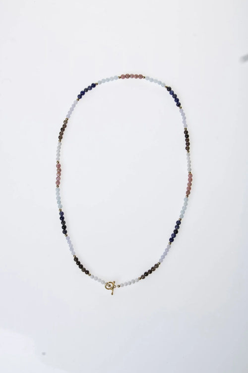 Sertifikalı Terazi Burcu Doğal Taş Kolye