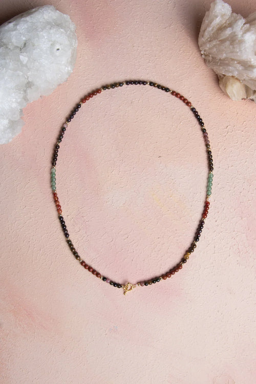 Sertifikalı Oğlak Burcu Doğaltaş Kolye