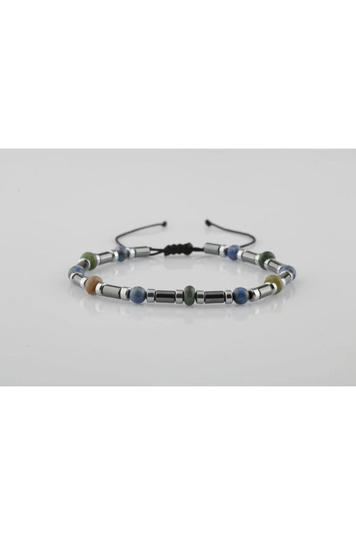 Hint Akik-Lapis Lazuli-Hematit Doğal Taş Bileklik - Görsel 6 - Safnaturel