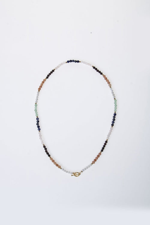 Sertifikalı İkizler Burcu Doğaltaş Kolye