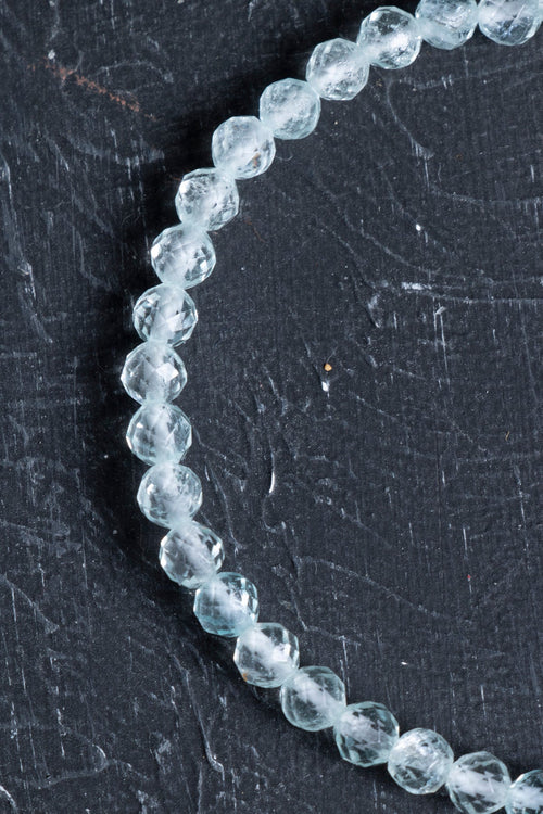 Topaz Gümüş Aparatlı Doğal Taş Bileklik 4 mm - Görsel 3 - Safnaturel