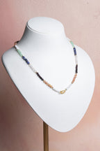 Sertifikalı İkizler Burcu Doğaltaş Kolye