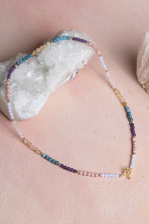 Sertifikalı Boğa Burcu Doğal Taş Kolye