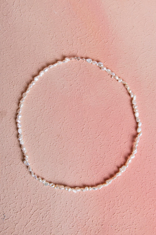 Sertifikalı İnci Doğaltaş Kolye