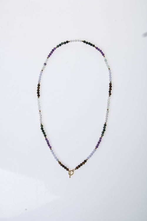 Sertifikalı Balık Burcu Doğal Taş Kolye