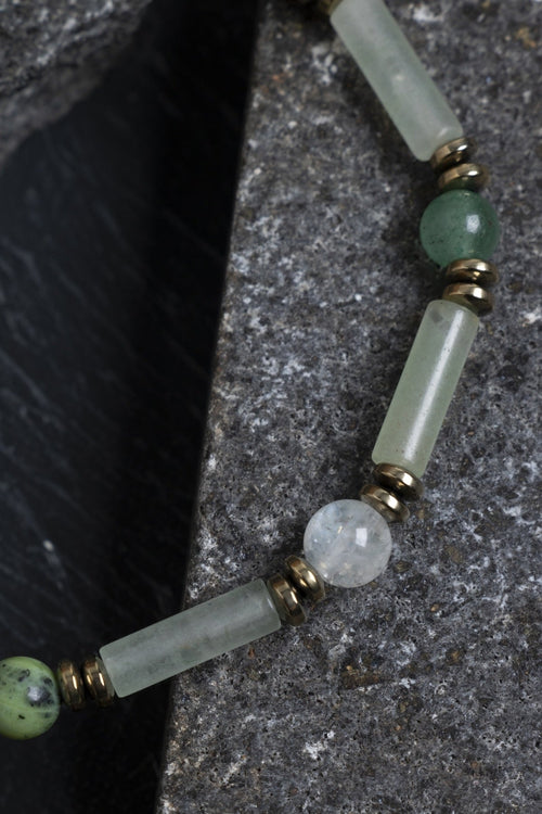 Sertifikalı Aventurin ve Koç Burcu Doğal Taş Bileklik