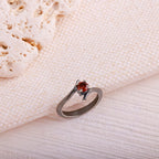 Sertifikalı Lal 925 Ayar Gümüş Yüzük (SK:540)