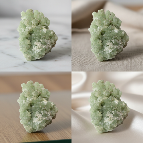 Prehnite Doğal Taş Ham Parça – Safnaturel (143 gr)