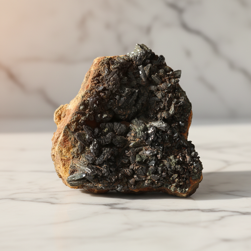 Epidot Doğal Taş Ham Parça – Safnaturel (226 gr)