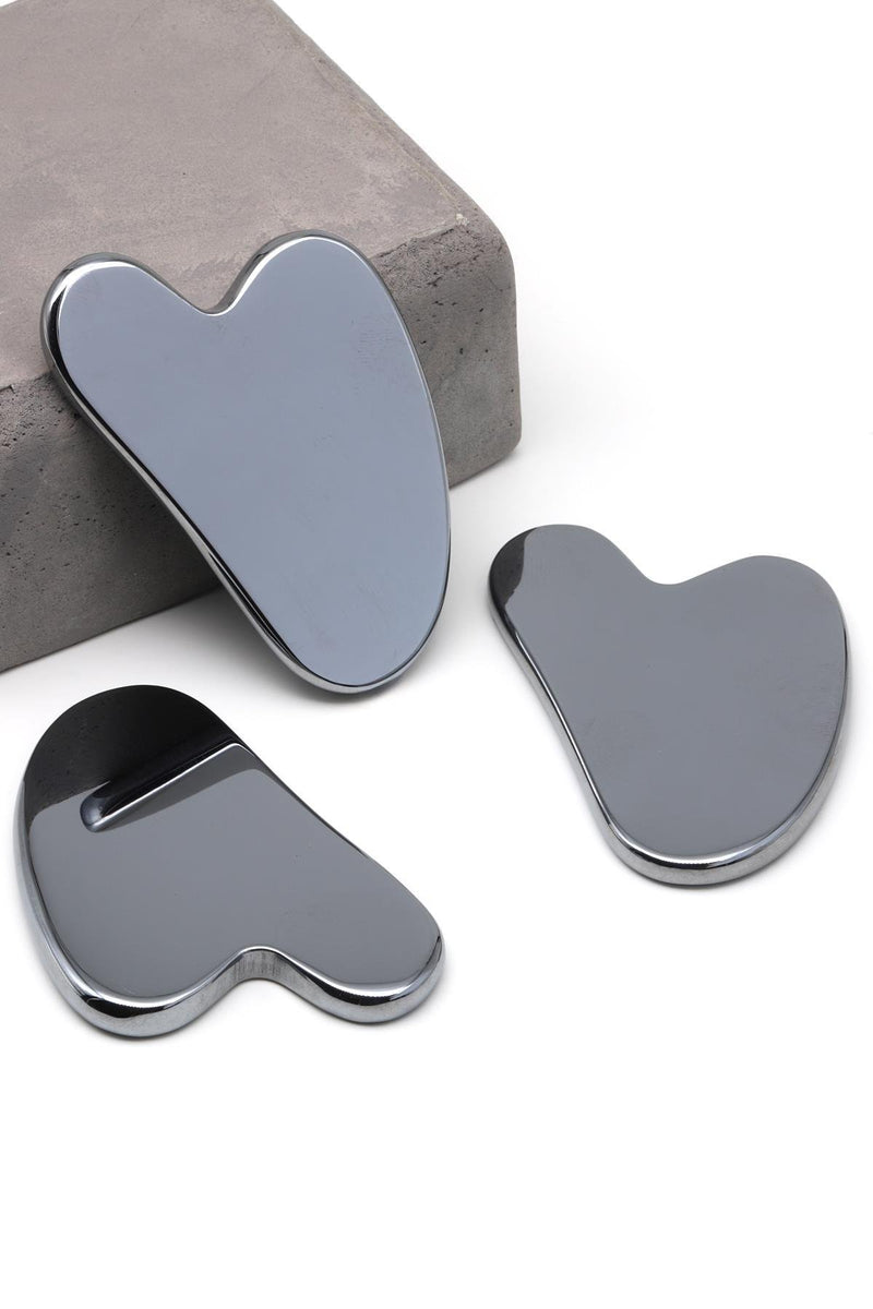 Terahertz Doğal Taş Gua Sha Yüz Masaj Taşı - Görsel 2 - Safnaturel