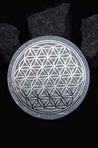 Selenit Doğal Taş Lazer İşlemeli Parça – Safnaturel (115 gr)