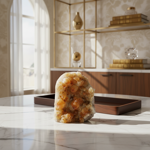 Sitrin Doğal Taş Ham Parça – Safnaturel (740 gr)