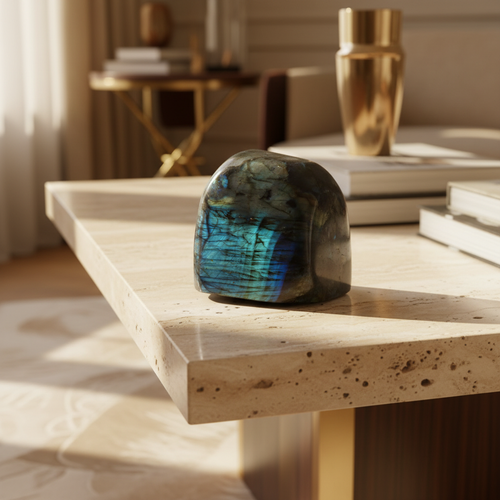 Labradorit Doğal Taş Parça – Safnaturel (1315 gr)