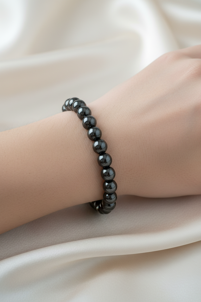 Hematit 8mm Doğal Taş Bileklik - Görsel 1 - Safnaturel