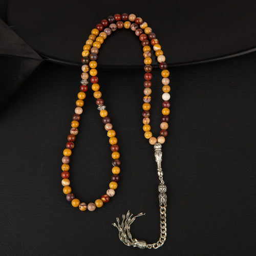 Jasper Doğal Taş Tesbih 99luk - 6mm