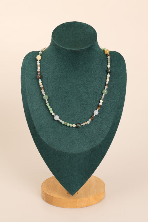 Yengeç Burcu Doğal Taş Gümüş Kapamalı Kolye Bileklik Seti - Görsel 3 - Safnaturel