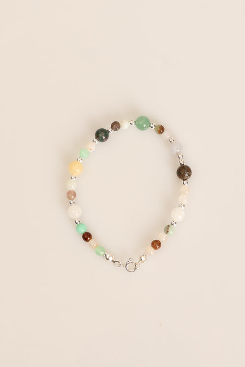 Yengeç Burcu Doğal Taş Gümüş Kapamalı Kolye Bileklik Seti - Görsel 4 - Safnaturel