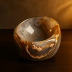 Akik Doğal Taş Kase