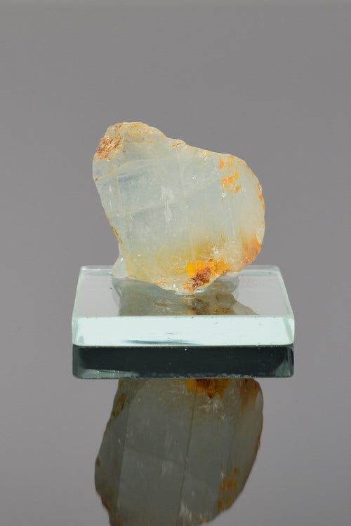 Akuamarin Doğal Taş Standlı Ham Parça