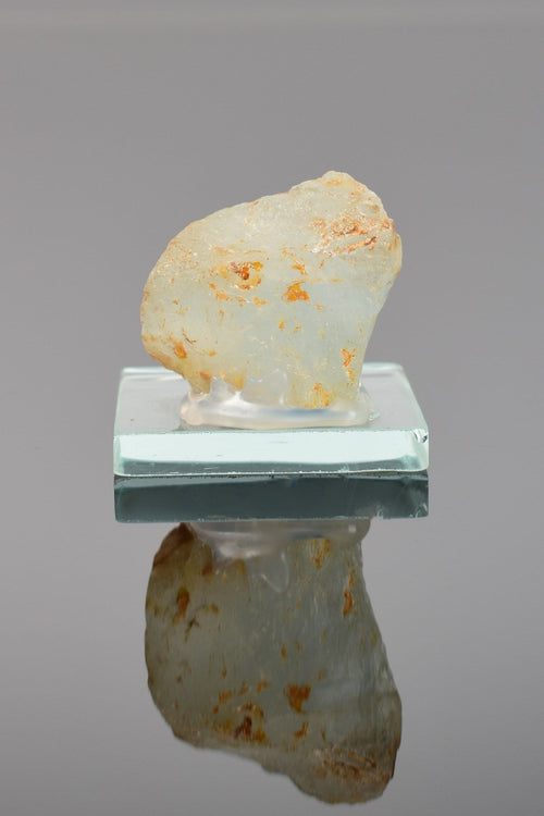 Akuamarin Doğal Taş Standlı Ham Parça