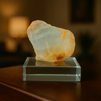 Akuamarin Doğal Taş Standlı Ham Parça