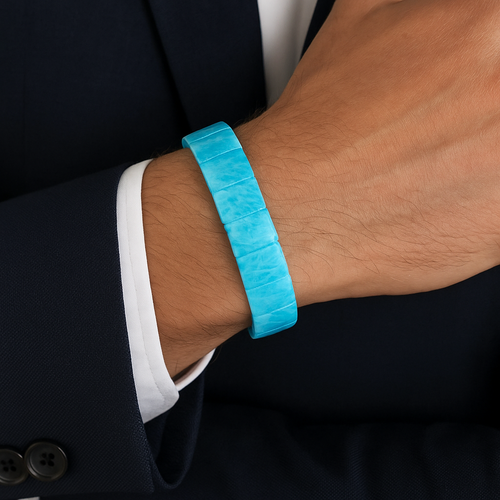 Amazonit Doğal Taş Bileklik A+ Kalite