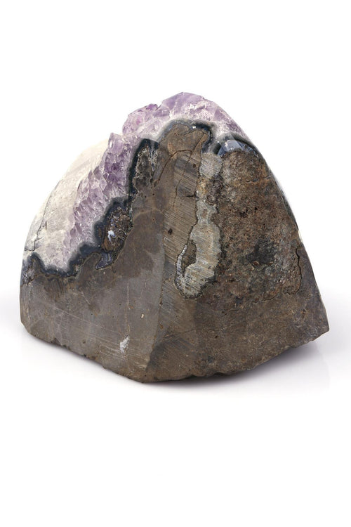Amethyst Natural Stone Raw Piece | Collectible Purple Crystal Decorative Natural Stone