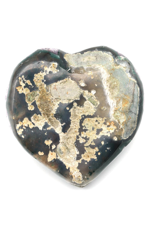 Ametist Doğal Taş Kalp Model Parça | Safnaturel