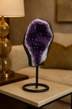 Ametist Doğal Taş Standlı Ham Parça