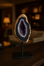 Ametist Doğal Taş Standlı Ham Parça