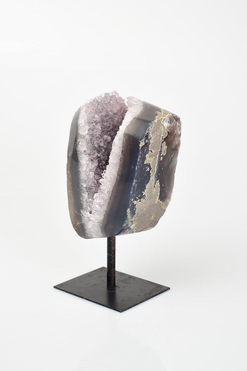 Ametist Doğal Taş Standlı Parça