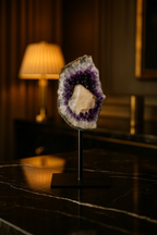 Ametist Doğal Taş Standlı Parça