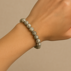 Aragonit Doğal Taş Bileklik 10 mm