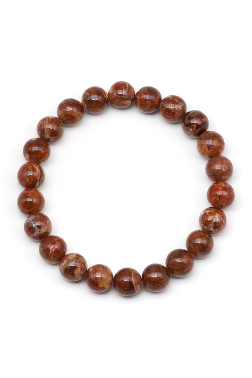 Avustralya Opal Doğal Taş Bileklik 8 mm Küre Kesim