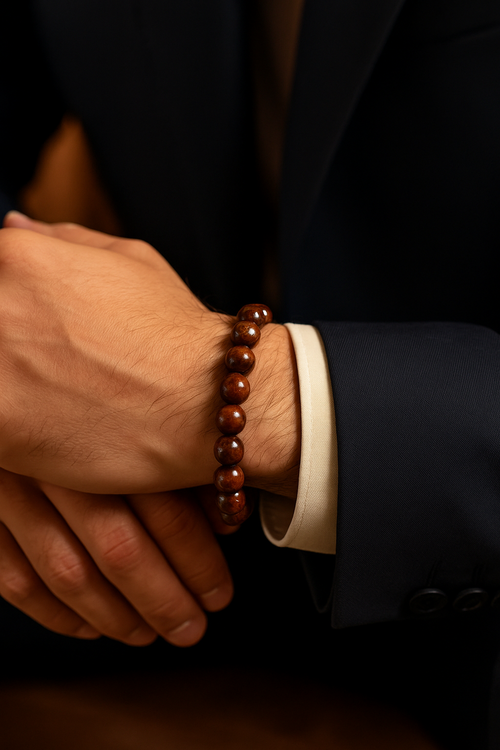 Avustralya Opal Doğal Taş Bileklik 8 mm Küre Kesim