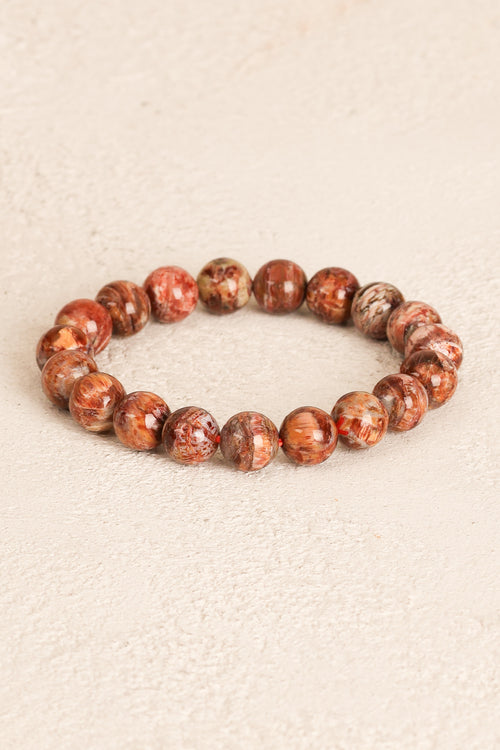 Avustralya Opali Doğal Taş Bileklik 10 mm