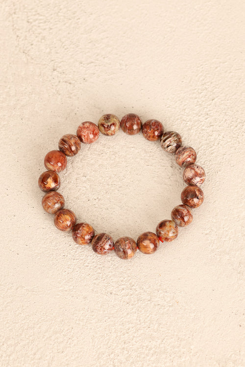 Avustralya Opali Doğal Taş Bileklik 10 mm