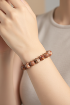 Avustralya Opali Doğal Taş Bileklik 10 mm