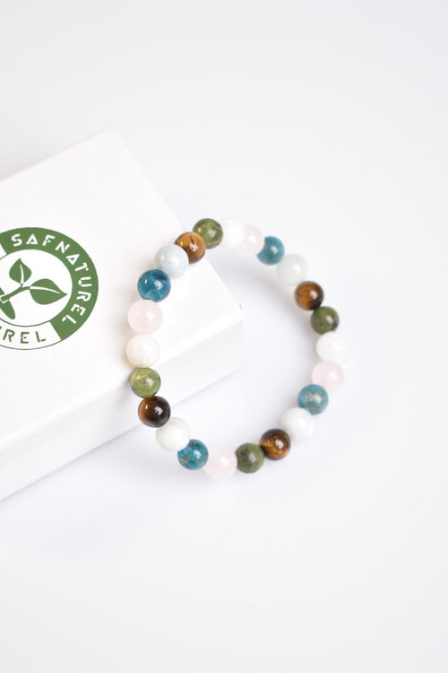 Pisces Natural Stone Bracelet 8 mm