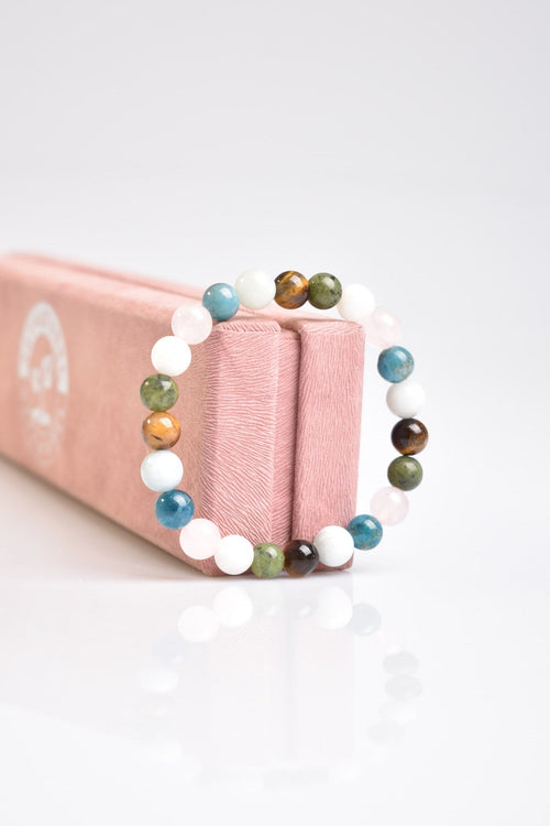 Pisces Natural Stone Bracelet 8 mm