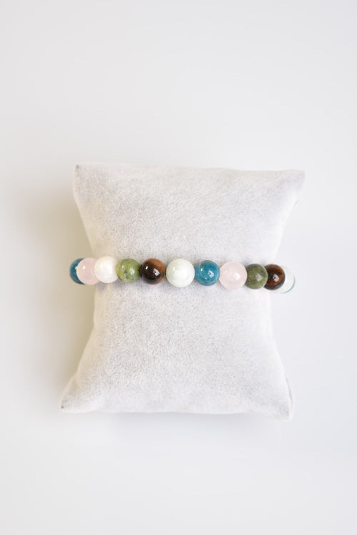 Pisces Natural Stone Bracelet 8 mm