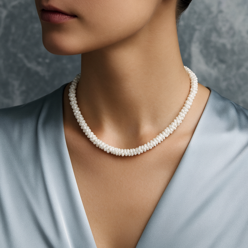 Burma İnci Gümüş Kolye