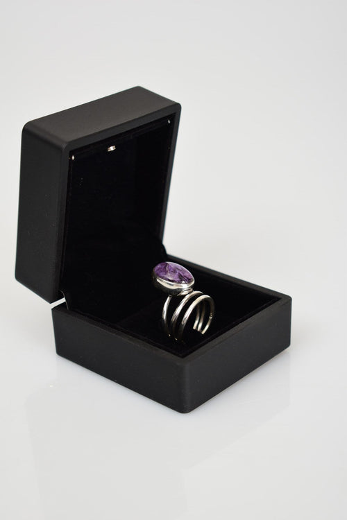 Çeroit Doğal Taş 925 Ayar Gümüş Yüzük