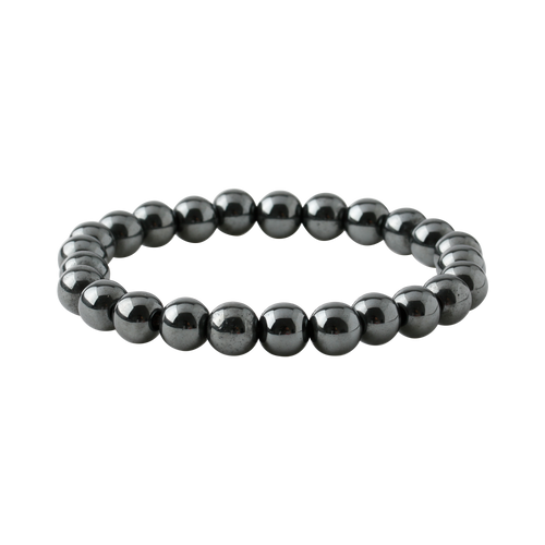 Hematit 8mm Doğal Taş Bileklik