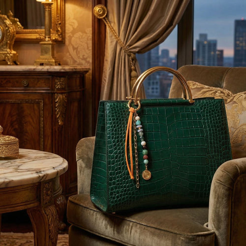 Doğal Taşlı Çanta Charmı ( Ay Taşı, Anyolit, Prehneit, Jasper, Firuze, Sedef, Krizopras )