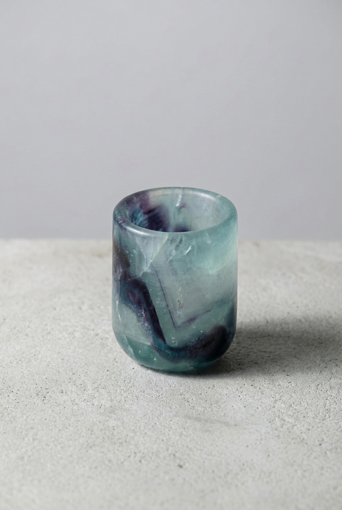 Florit Doğal Taş Bardak