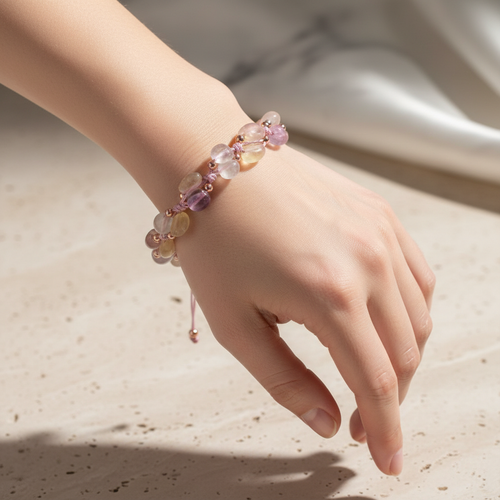 Florit Üçlü Makrome Özel Tasarım Bileklik